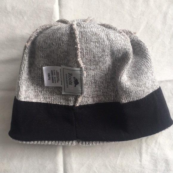 ROOTS SHELTY ROOTS73 KNIT TOQUE GREY MIX UNISEX - Picture 4 of 10
